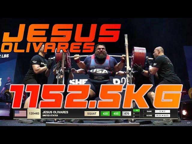 JESUS OLIVARES | 1152.5kg GOAT