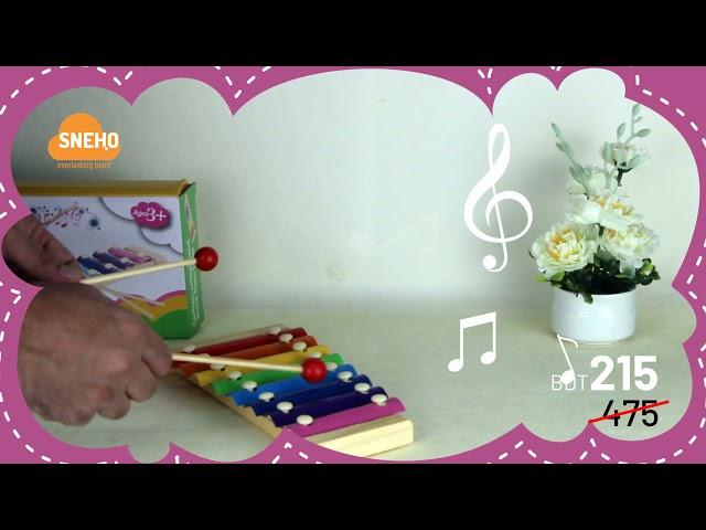 Wooden Piano Series – 8 Tone | Price 215 | SNEHO | Online Baby & Mother