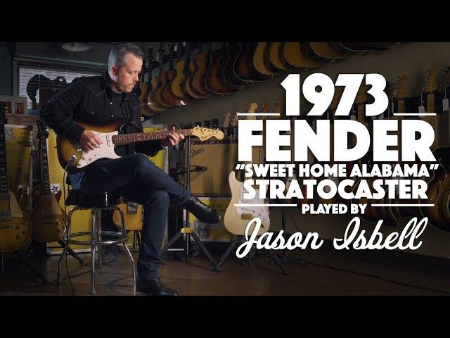 "Sweet Home Alabama" Stratocaster played by Jason Isbell