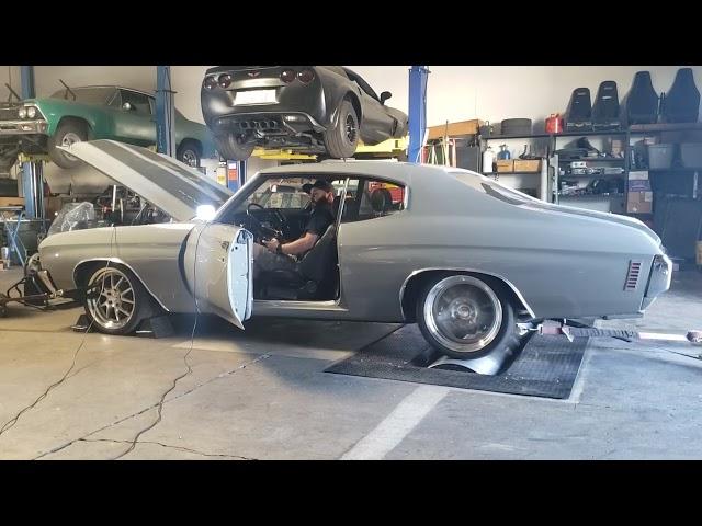 1970 Chevelle SS 454 Big Block getting tuned at KP Fab and Tune