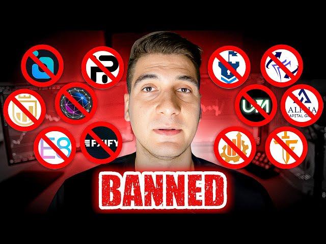 All the Prop Firms BANNED me.... It's over! ( Lawsuit )