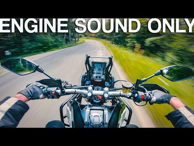 Yamaha Tenere 700 QUICKSHIFTER sound - ZARD exhaust [RAW Onboard]