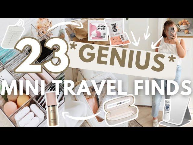 23 *GENIUS* MINI AMAZON TRAVEL MUST HAVES: packing tips + packing station + packing organization