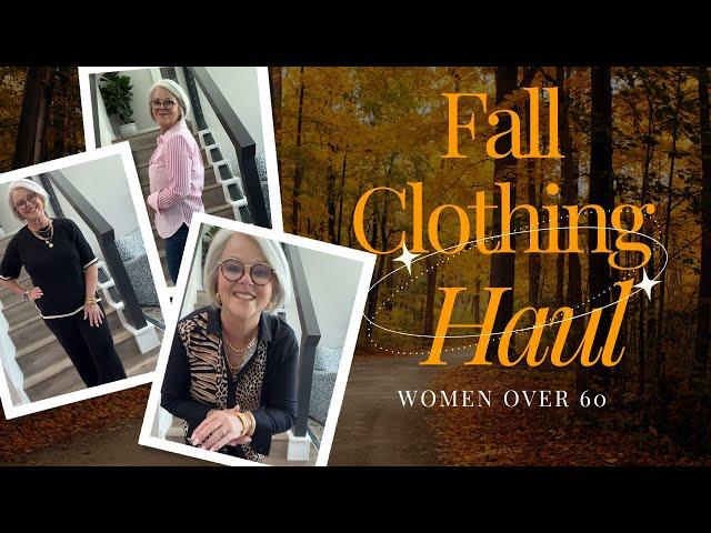 Fall Clothing Haul For Women Over 50 | Chicos | Talbots | Walmart | Amazon - Hurry Sales End Soon!