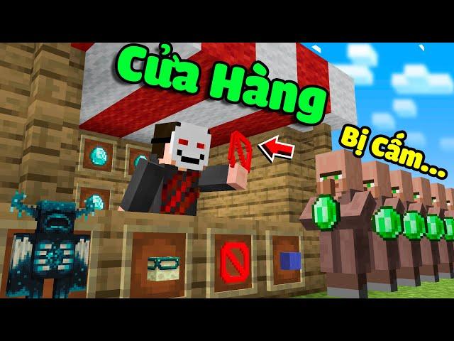 Tôi Mở Cửa Hàng Vật Phẩm Bị CẤM trong Minecraft