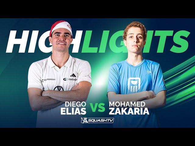  Elias v Zakaria  | Tournament of Champions 2025 | RD1 HIGHLIGHTS