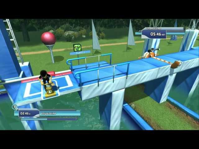 Wipeout in the Zone episode 4 Xbox 360 Kinect 720P gameplay