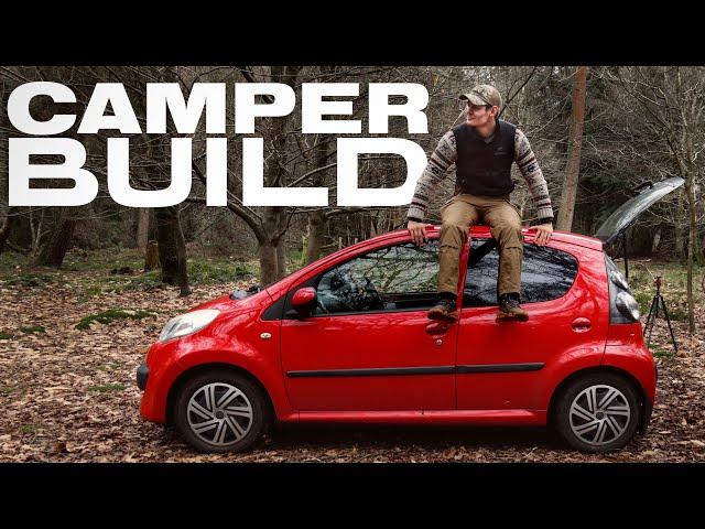 I CONVERTED THE SMALLEST CAR ON EBAY! | Ultimate micro camper!