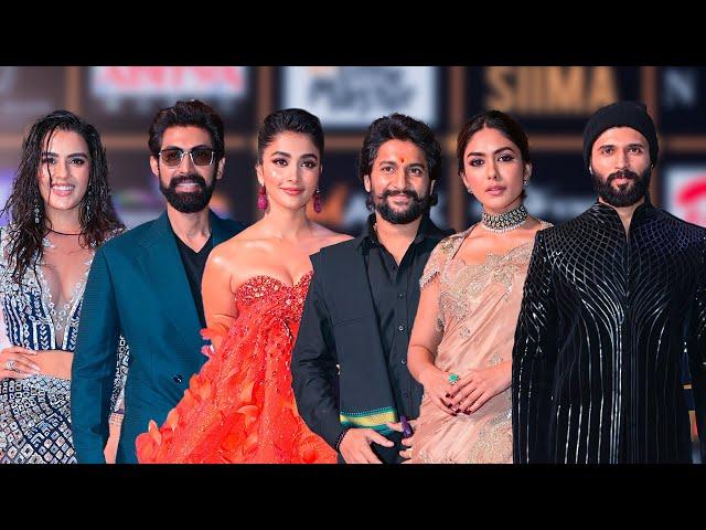 SIIMA 2024 Red Carpet - Telugu | Nani, Vijay Deverakonda, Pooja Hegde, Rana, Mrunal Thakur, Shriya