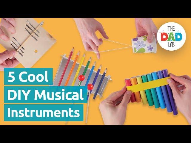 5 DIY Musical Instruments That Actually Work