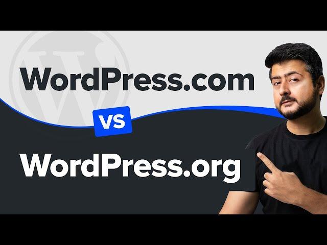 WordPress.com vs WordPress.org - Which One Should You Choose?