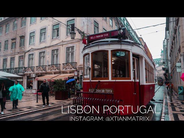 A trip to LISBON, PORTUGAL || rainy season