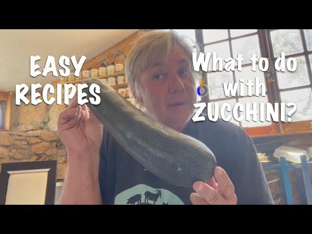 EASY RECIPES / WHAT TO MAKE WITH ZUCCHINI?