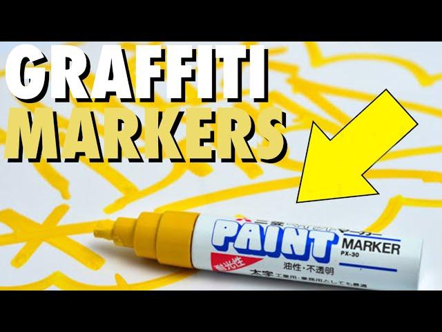 Every Type Of Graffiti Marker