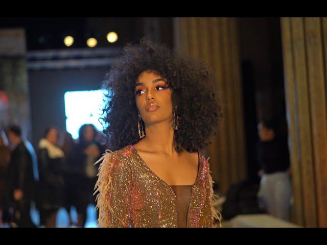 Beautiful Model at Society Fashion Week   February 2020