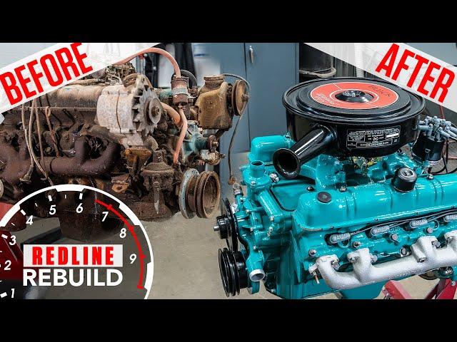 Buick Nailhead V-8 engine rebuild time-lapse: from rusty to roaring | Redline Rebuilds - S3E3