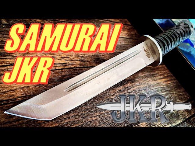 ALERTA CON ESTE CUCHILLOJKR SAMURAI UN CUCHILLO DE COMBATE BRUTAL PENSADO PARA TI