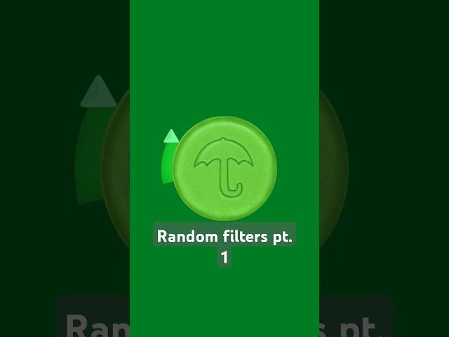 trying random filters pt. 1: dalgona game