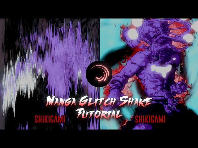 Manga Glitch Shake Tutorial || Alight Motion Manga Editing Series PART 2