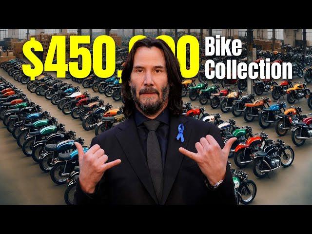 Inside Keanu Reeves Multi Million Dollar Motorcycle Collection