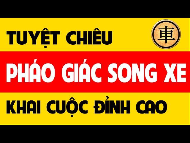 Luyện khai cuộc cờ tướng.