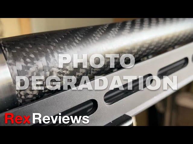 The PROBLEM with UNPROTECTED Carbon Fiber for FIELD USE  ~ Rex Reviews