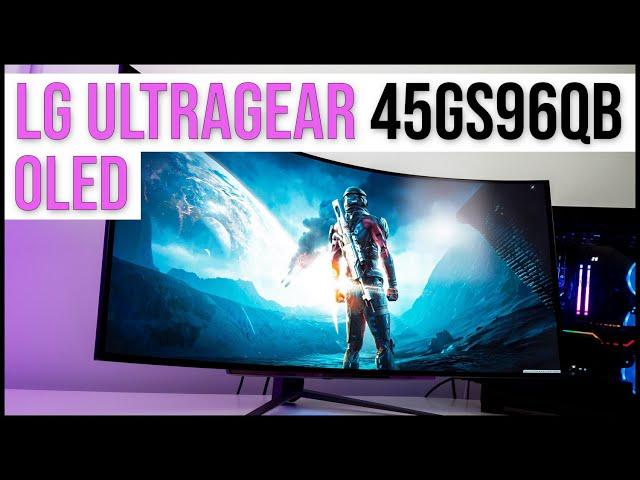 LG UltraGear 45GS96QB: Das 45 Zoll OLED Gaming Monster im Test