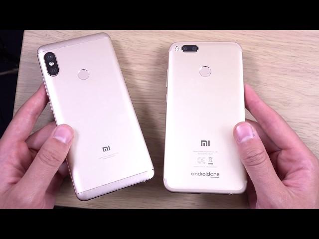 Xiaomi Redmi Note 5 Pro vs Mi A1 - Speed Test!