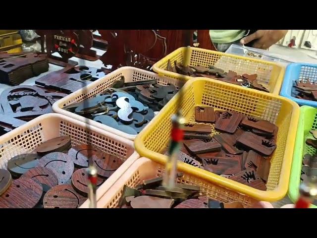 Key Ring Accessories | Wooden Toys Bazar | Wooden Keychains making