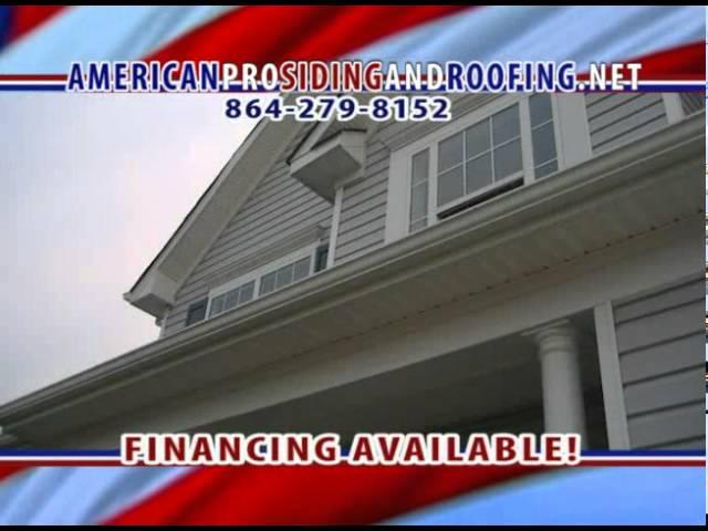 AMERICAN PRO SIDING AND ROOFING call the best.wmv