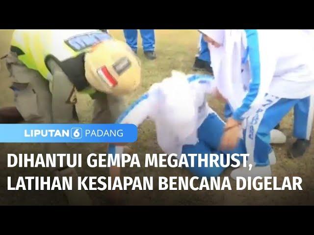 Dihantui Gempa Megathrust, Tim Sar Gabungan Gelar Latihan Kesiapan Bencana | Liputan 6 Padang