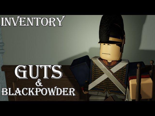 Guts and Blackpowder - Inventory (Classical Tradition) (Ingame Version)