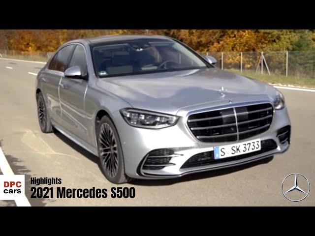 2021 Mercedes S500 S-Class Highlights