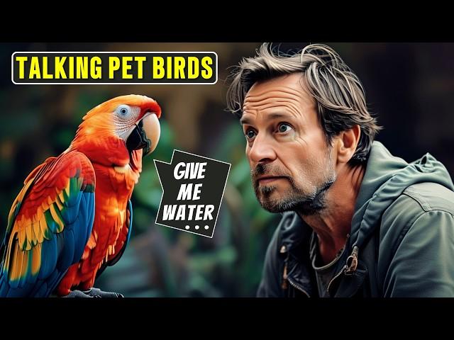 Talk Like Humans? These Pet Birds Will SHOCK You! | Pet Birds that Can Talk Like Human