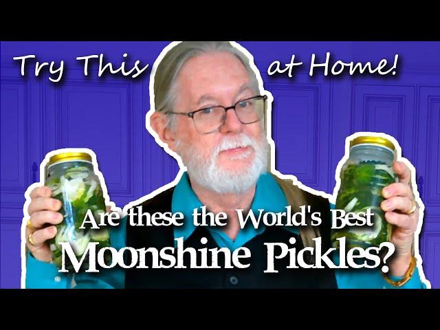 ️DIY:  Easy to Make Moonshine Pickles ️