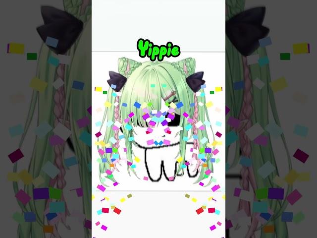 She Had a Stroke while doing this Meme #vtuber #vtuberclip