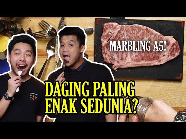 DIJAMIN NGILER! COBAIN DAGING WAGYU A5 TERMAHAL DAN TERENAK!