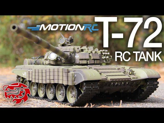 Heng Long T-72 1/16 Scale RC Tank | Motion RC