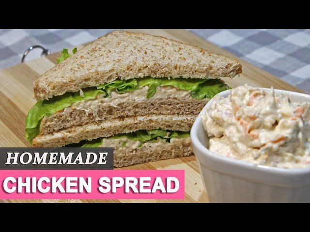 HOMEMADE CHICKEN SANDWICH SPREAD | HUNGRY MOM COOKING