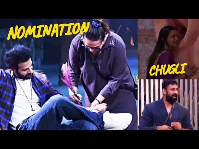 #BiggBoss18 nominated contestant |  Gharwalo  ke raaj | RajatDalal vs Karanveer ki fight |