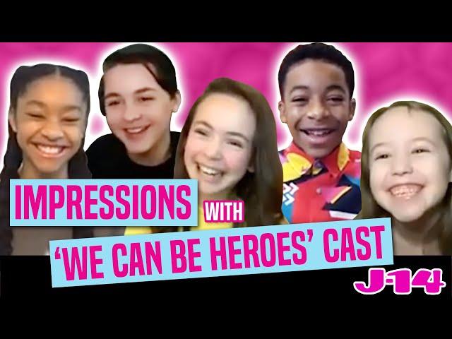 We Can Be Heroes Netflix Cast Does Impressions — Guppy, Ojo and More