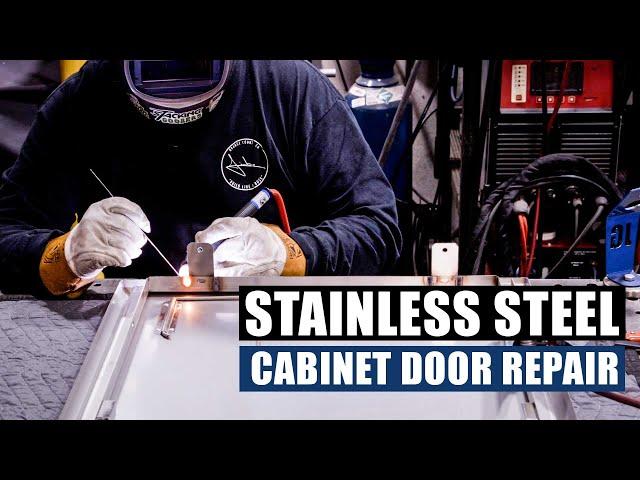 Stainless Steel Cabinet Door Repair | JIMBO'S GARAGE