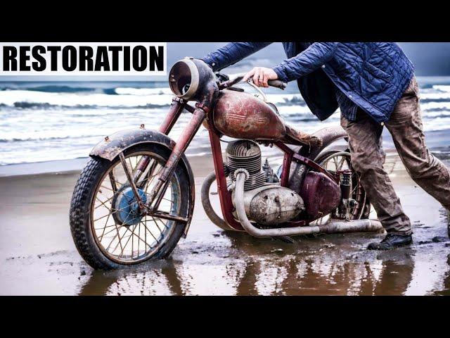 Restoration old Motorcycle 1952 - Full Restoration