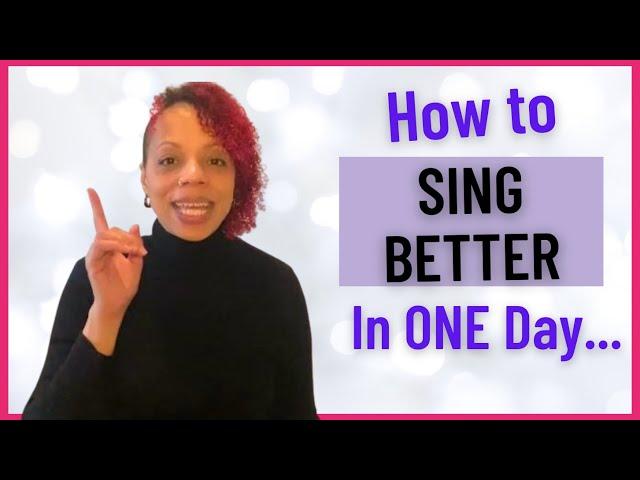 How to Sing Better in One Day | 5 Professional Singing Tips