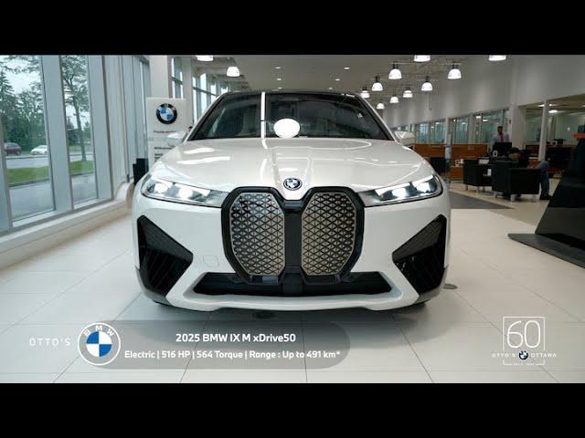 The New BMW IX xDrive50 (2025) - Mineral White