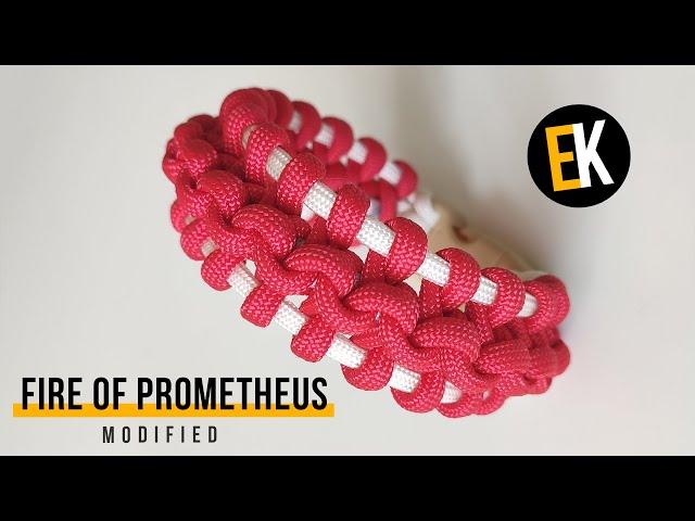 Браслет из паракорда Fire of Prometheus modified