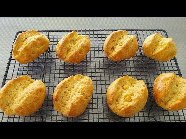 You won't forget the taste of this Corn bread for the rest of your life, as many Koreans do