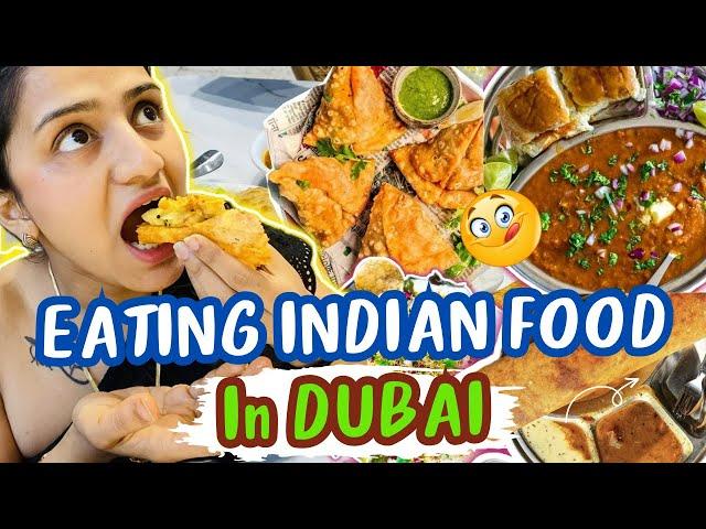 Eating Indian Food In Dubai || Bikanerwala In Dubai || Dilliwale In Dubai