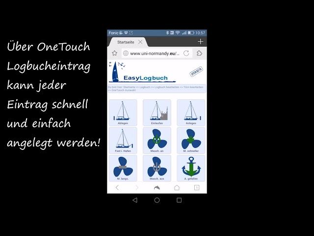 ONLINE LOGBUCH SEGELN mit Easy-Logbuch