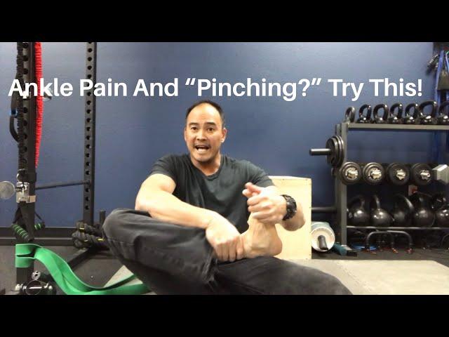 Ankle Pain/“Pinching?” Do This! | Dr Wil & Dr K